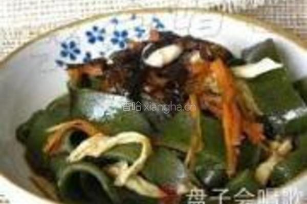 虾味菜汁凉皮的做法图解20