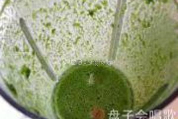 虾味菜汁凉皮的做法图解4