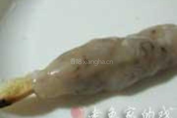 椰香甘蔗虾的做法图解5
