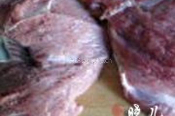 龙须牛肉的做法图解1