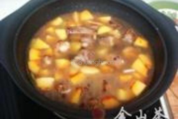 青木瓜烧排骨的做法图解10