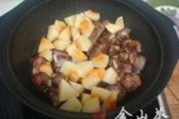 青木瓜烧排骨的做法图解9