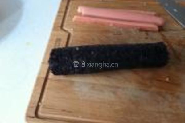 简易紫菜包饭的做法图解5