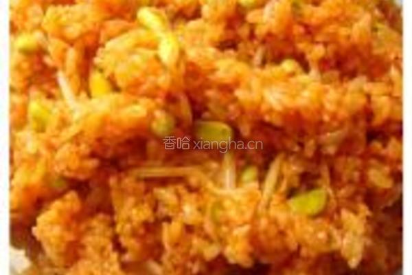 黄豆芽拌饭的做法图解14