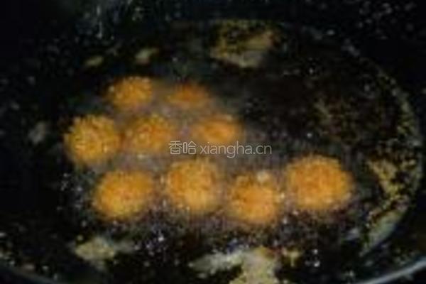 爆炸鸡肉丸的做法图解8