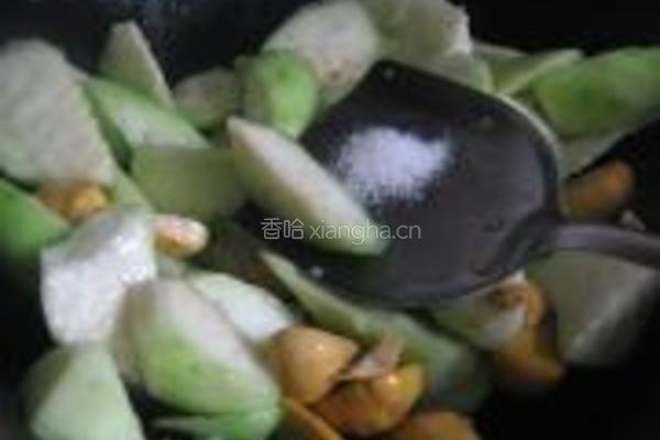 板栗棱瓜的做法图解5