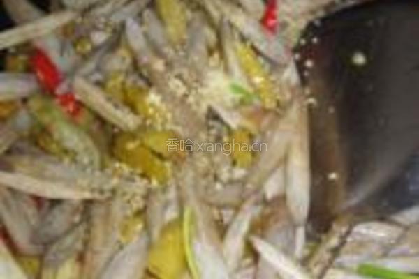 泡椒炒藕带的做法图解4