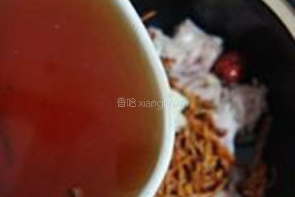 虫草花水鸭汤的做法图解4