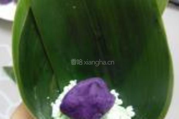 紫薯水晶粽的做法图解9