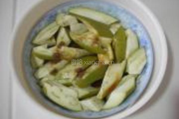蒸绿茄子的做法图解4