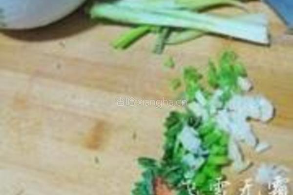 猪油渣花卷的做法图解2