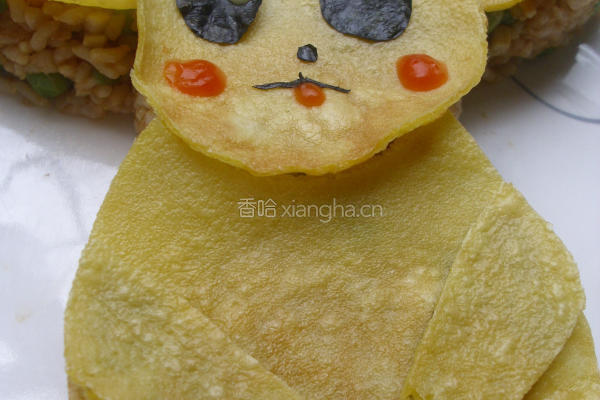皮卡丘蛋皮盖饭