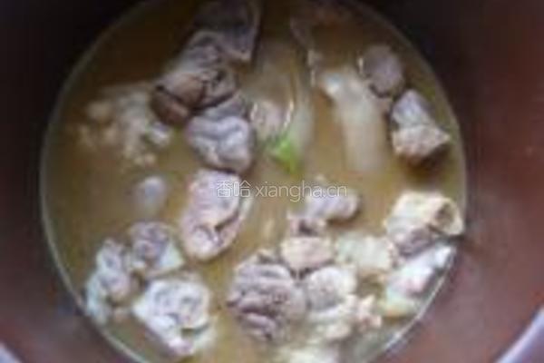 沙茶酱猪蹄的做法图解7