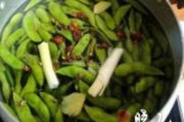盐水麻辣毛豆的做法图解2