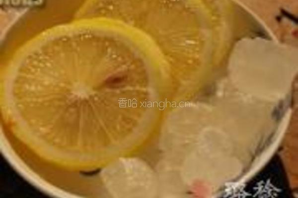 柠檬兰香子饮的做法图解4