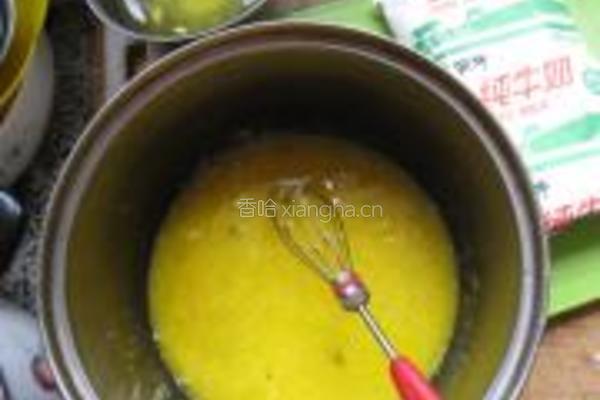 抹茶三色冰淇淋的做法图解2