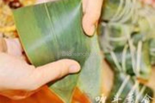香菇肉粽的做法图解15
