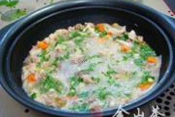 羊肉蘑菇粉丝煲的做法图解12