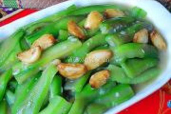 蒜仔烧丝瓜的做法图解8