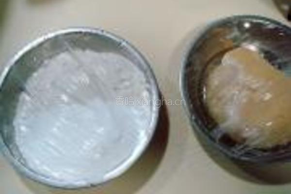 豆豆香冰皮月饼的做法图解1