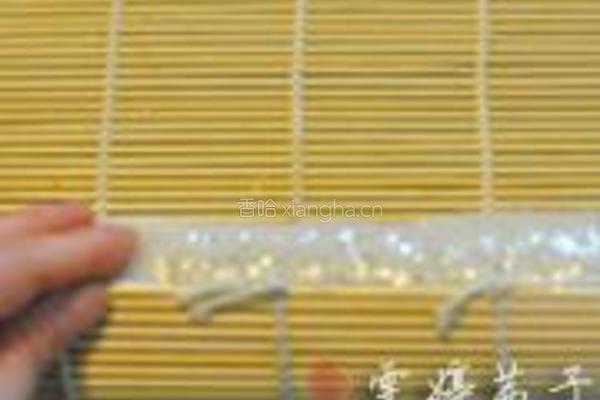 红蟹籽鳗鱼寿司里卷的做法图解11