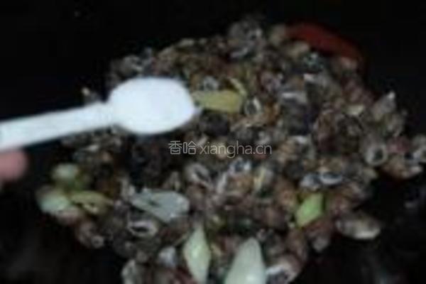 香炒白螺的做法图解6