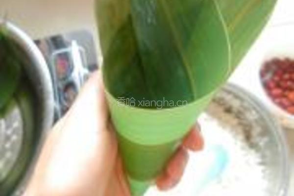 大红豆粽子的做法图解4
