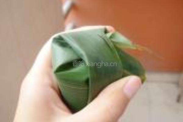 大红豆粽子的做法图解8