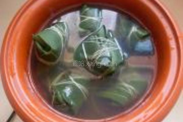 大红豆粽子的做法图解9