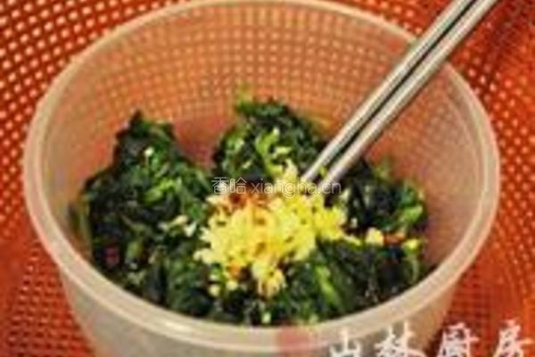 凉拌穿心莲的做法图解4