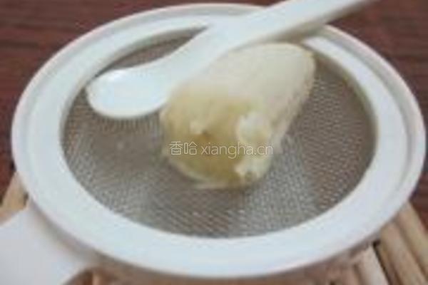 香蕉小米粥的做法图解3