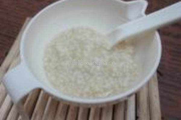 香蕉小米粥的做法图解5
