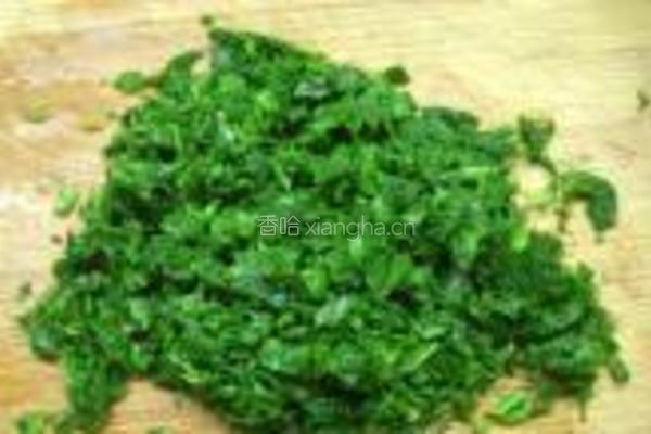 二合面芹菜煎饼的做法图解3