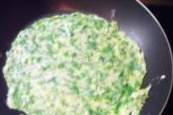 二合面芹菜煎饼的做法图解7