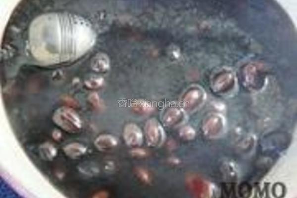 日式砂糖煮黑豆的做法图解5