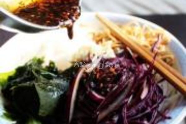 凉拌什锦菜的做法图解3