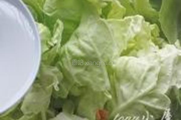 腊肉卷心菜的做法图解10