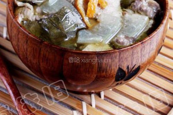 冬瓜荷叶煲鸭