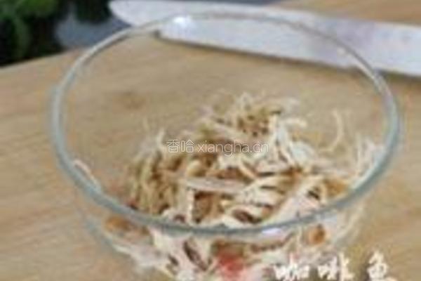 薄荷鸡丝的做法图解5