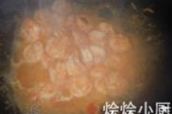 西兰花团虾仁的做法图解13