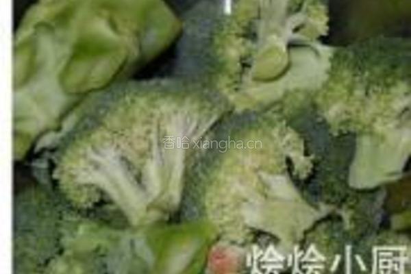 西兰花团虾仁的做法图解4