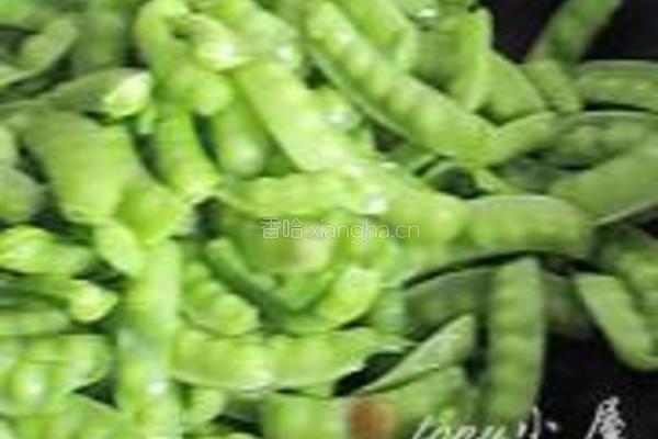 软荚豌豆炒春笋的做法图解11