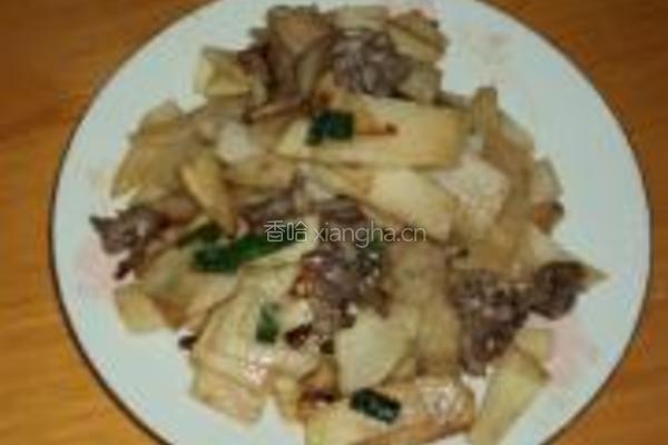 丕蓝炒鸡胗的做法图解9
