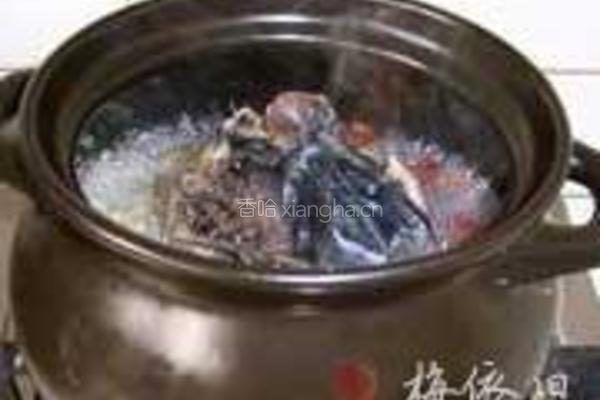 竹荪乌鸡汤的做法图解4