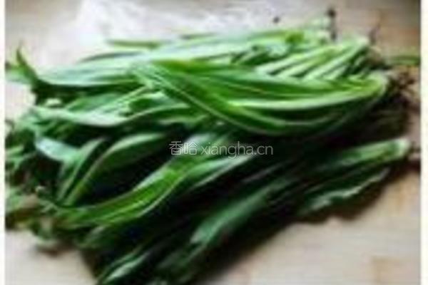 蒜蓉油麦菜的做法图解1