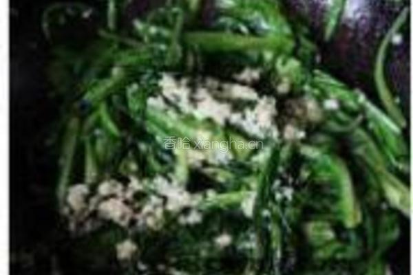 蒜蓉油麦菜的做法图解6