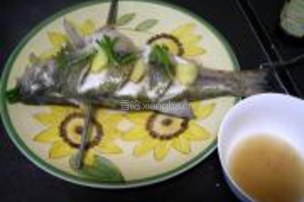 豉油鲈鱼的做法图解4