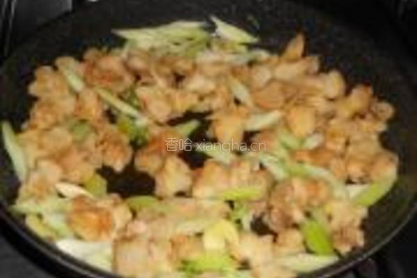 芹菜炒东风螺肉的做法图解6