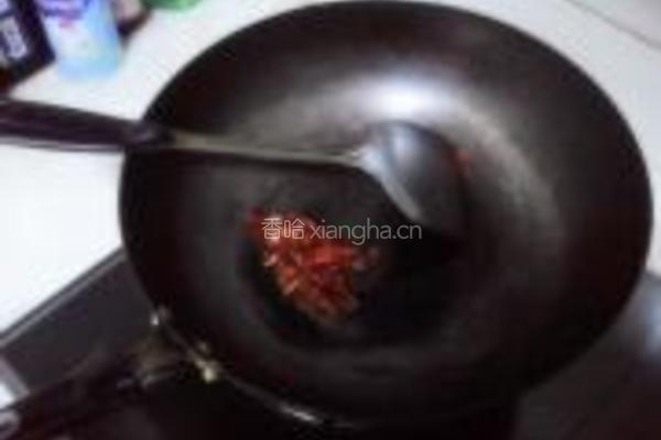 尖椒炒酸扁豆的做法图解3
