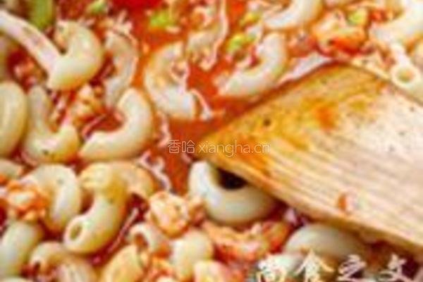 虾仁鱿鱼意面的做法图解10